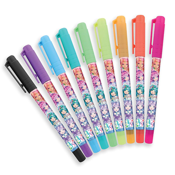 Фото - Набор ручек Nebulous Stars РАДУЖНОЕ СИЯНИЕ ГАЛАКТИКИ 26 цв. (11462)