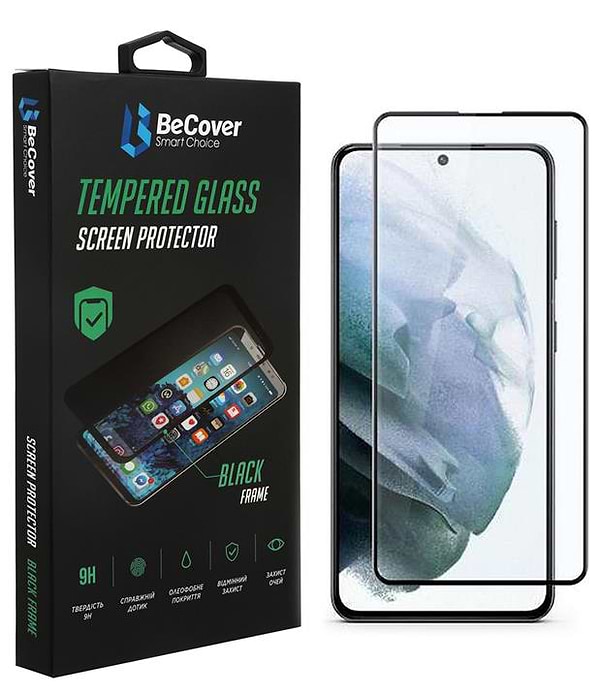 Фото - Захисне скло для смартфону BeCover for Realme GT Black (707243)