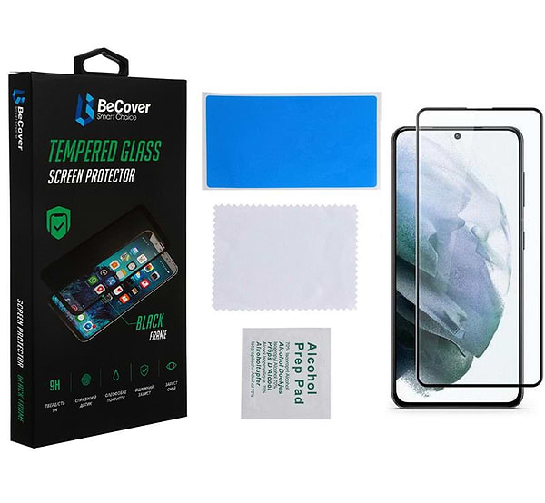 Фото - Захисне скло для смартфону BeCover for Realme GT Black (707243)