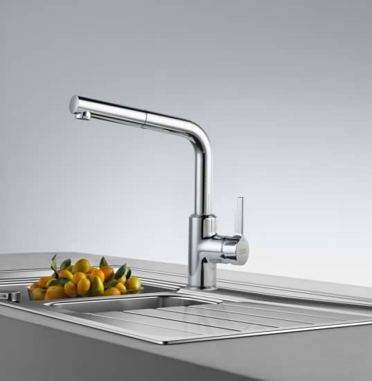 Фото - Смеситель кухонный Franke Urban Pull Out хром (115.0595.083)