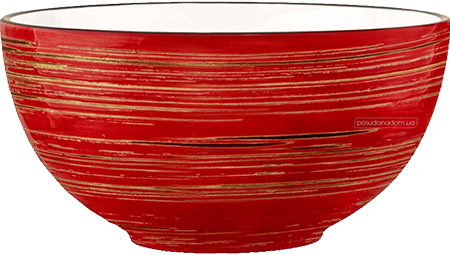 Салатник Wilmax Spiral Red 10.5 см 250 мл (WL-669229 / A)