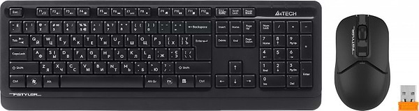 Фото - Клавиатура+мышь беспроводная A4tech FG1012 Black USB