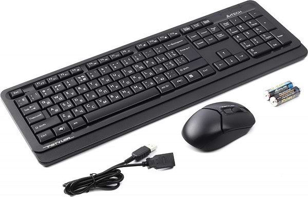 Фото - Клавиатура+мышь беспроводная A4tech FG1012 Black USB