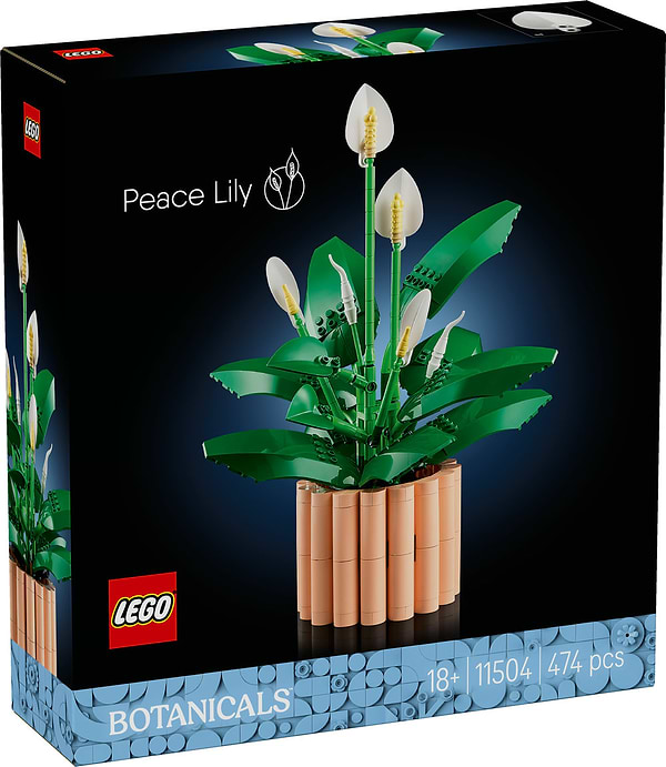 Фото - Конструктор LEGO Botanicals Спатифиллум (11504)