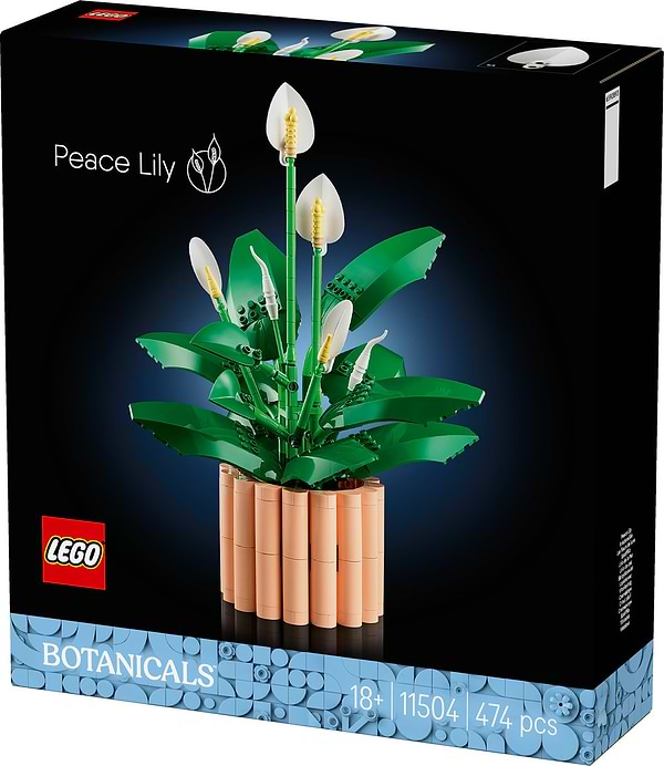 Фото - Конструктор LEGO Botanicals Спатифиллум (11504)