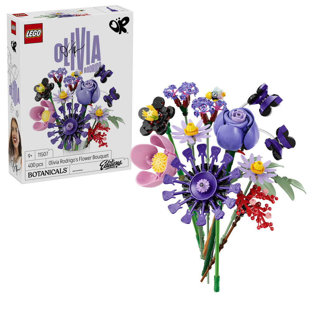 Конструктор LEGO Botanicals Букет цветов Оливии Родриго (11507)