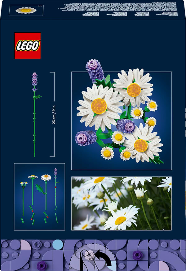 Фото - Конструктор LEGO Botanicals Ромашки (11508)