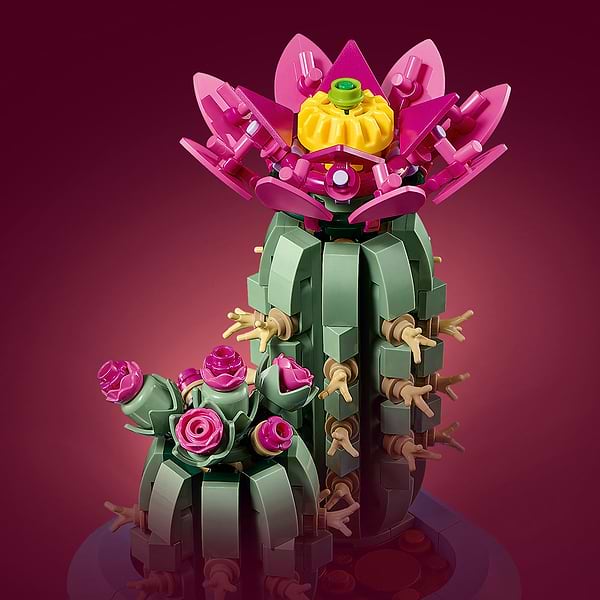 Фото - Конструктор LEGO Botanicals Цветение кактуса (11509)