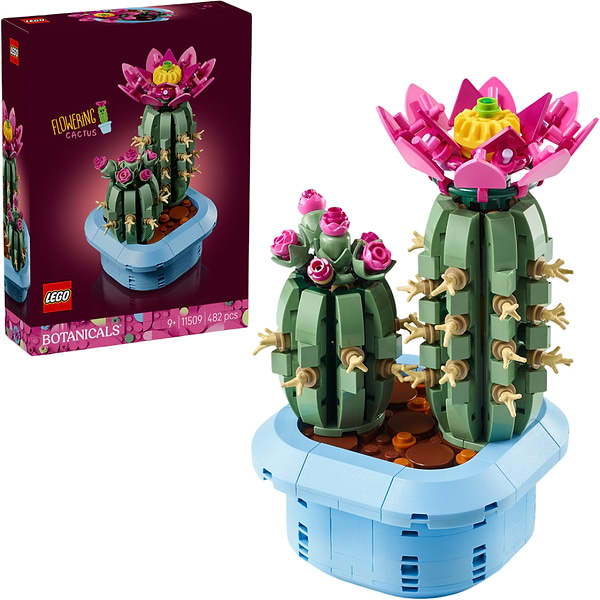 Фото - Конструктор LEGO Botanicals Цветение кактуса (11509)