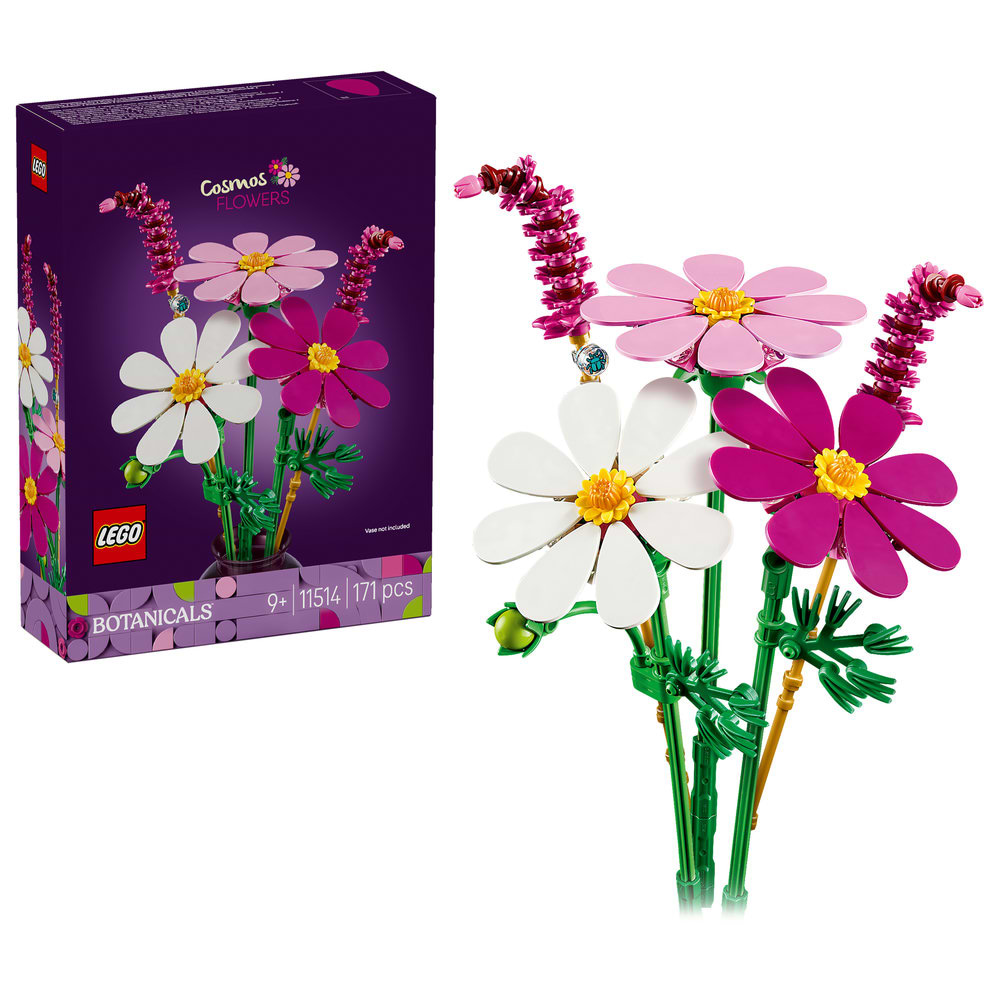 Конструктор LEGO Botanicals Квіти космеї (11514)