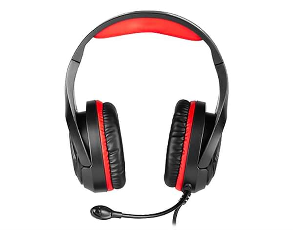 Фото - Гарнітура дротова ігрова REAL-EL GDX-7590 Black/Red