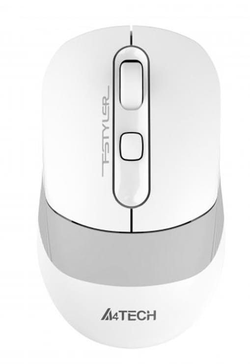 Миша бездротова A4tech FB10C Grayish White USB - Фото 1