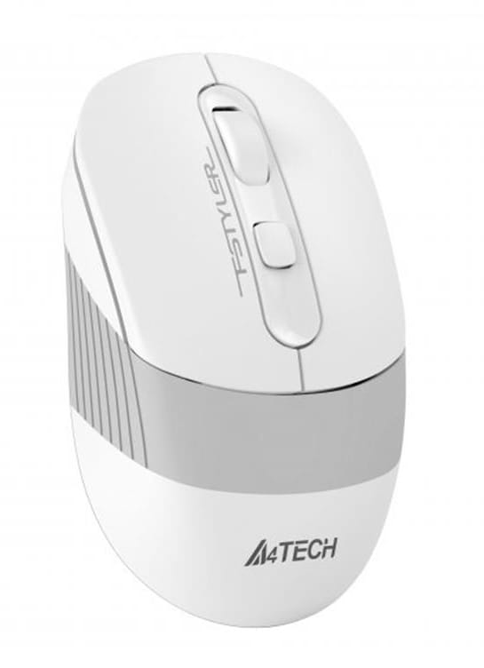 Фото - Миша бездротова A4tech FB10C Grayish White USB