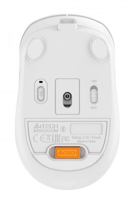 Фото - Миша бездротова A4tech FB10C Grayish White USB