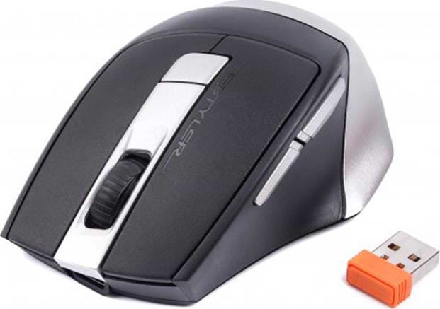 Миша бездротова A4tech Fstyler FB35C Smoky Grey USB - Фото 1