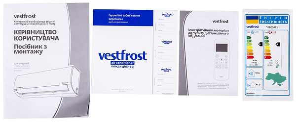Фото - Кондиционер сплит Vestfrost VFE09AF5 inverter (Wi-Fi опция)