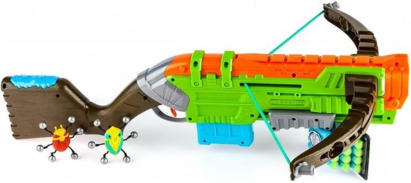Фото - Бластер многозарядный ZURU X-Shot скорострельный бластер Crossbow Вогонь по жукам (2 жука, 12 патронов) (4817)
