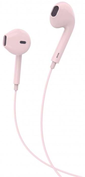 Фото - Навушники вкладиші дротові SkyDolphin SR06 Soft Pink (HF-000468)