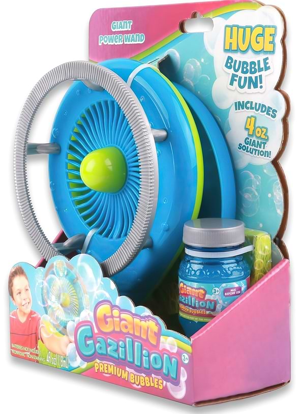 Фото - Генератор мыльных пузырей Gazillion Гигант вентилятор в наборе р-р 118 мл (GZ36132)