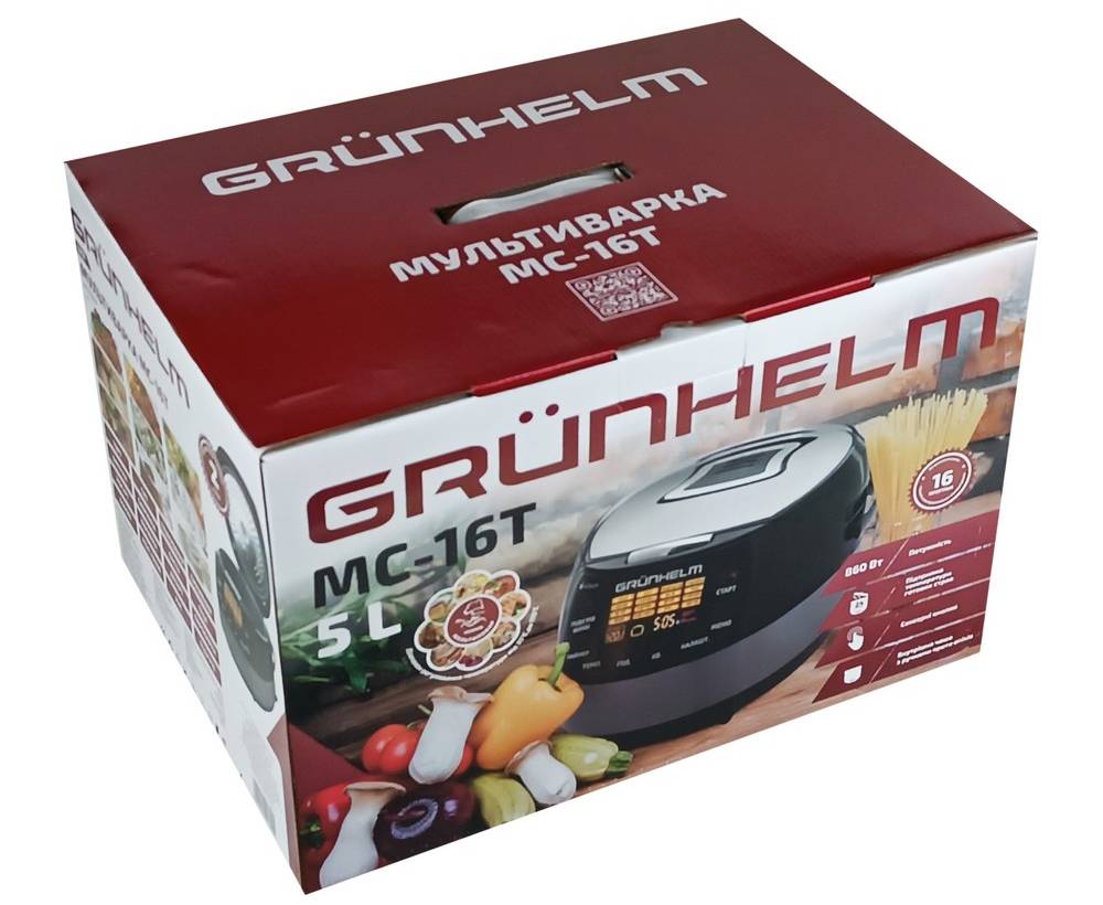 Фото - Мультиварка Grunhelm MC-16T