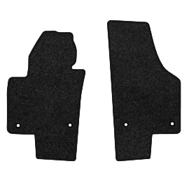 Килимки ворсові в салон авто EVAtech Premium для Volkswagen Beetle 2011-2019 2 покоління Cabrio EU чорний кант (VW11636AL2AV4VPB)