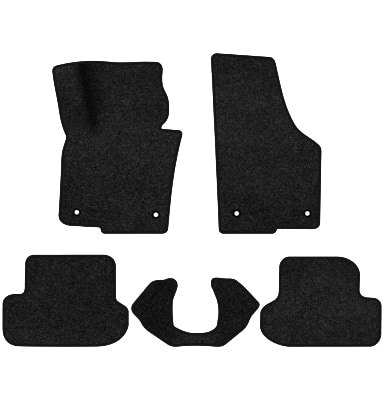 Коврики ворсовые в салон авто EVAtech Premium для Volkswagen Beetle 2011-2019 2 поколение Cabrio EU черный кант (VW11636CQ5AV4VPB)