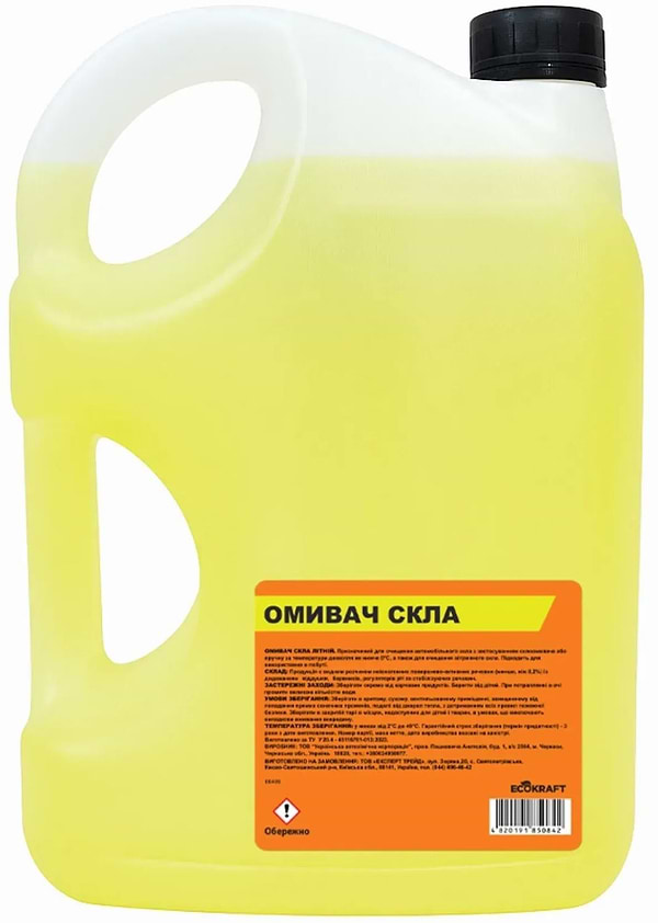 Фото - Омыватель стекла Ecokraft Антимошка парфюмированная 4 л Дыня (11637)