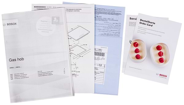 Фото - Варильна поверхня газова Bosch PRP6A6D70R