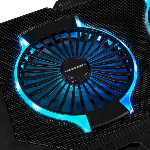 Фото - Подставка под ноутбук охлаждающая Modecom Silent Fan MC-CF-21-RGB (PL-MC-CF-21-RGB)
