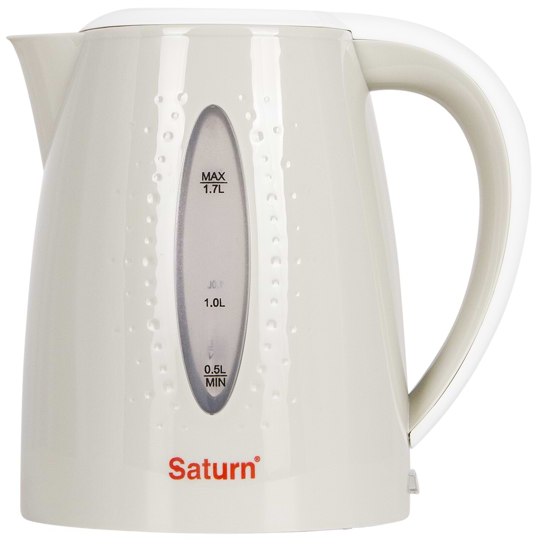 Електричний чайник Saturn ST-EK8438 Lt.Grey/White