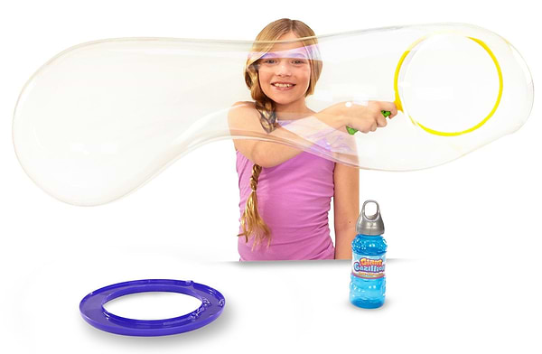 Фото - Мильні бульбашки GazilLion Набір Гігант кільце d20см р-р 237 мл (GZ35375)