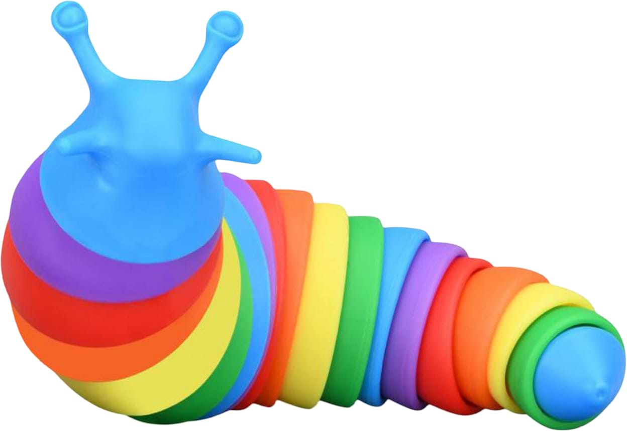 Антистрес іграшка Finger Slug Равлик (MS031 / 105-JMMC) - Фото 1