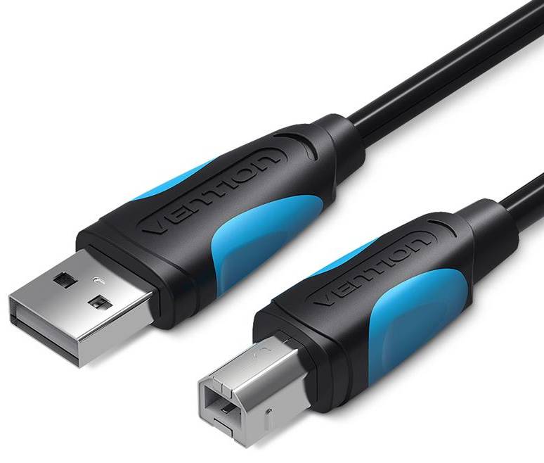 Кабель USB type A - USB type B Vention USB - USB Type-B (M/M) 3m Black (VAS-A16-B300)