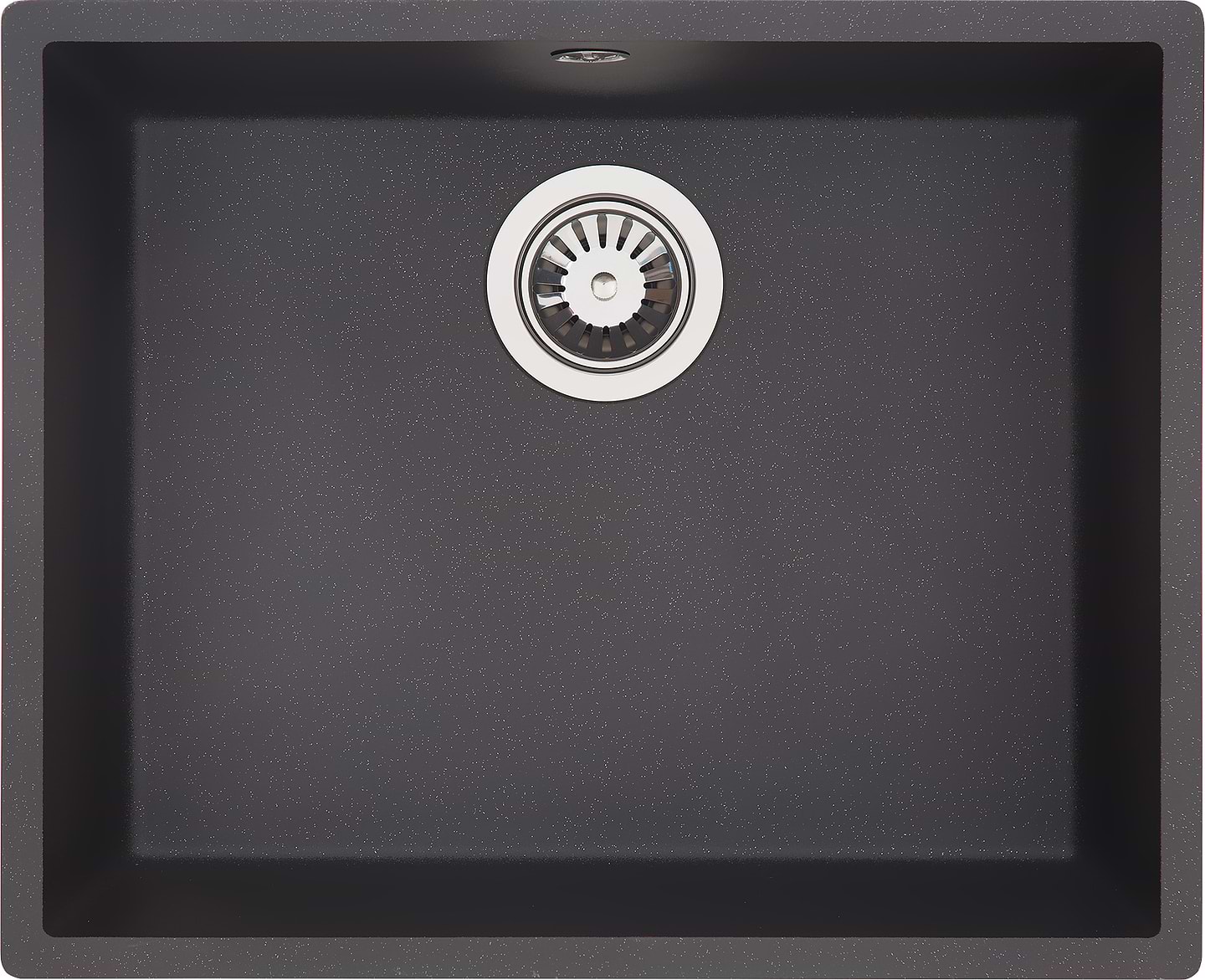 Мийка кухонна Interline Under 600 Black - Фото 1