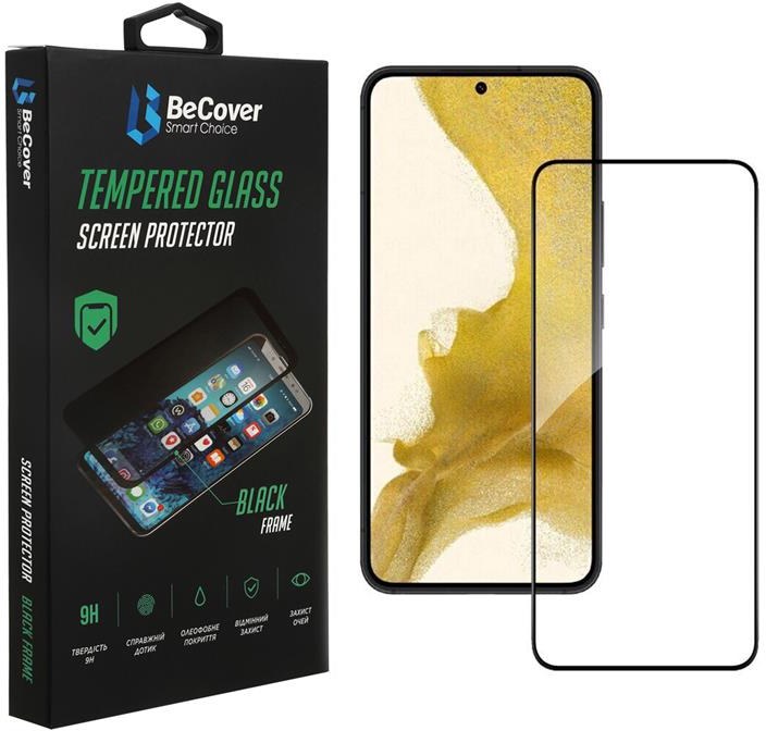 Фото - Захисне скло для смартфона BeCover for Samsung Galaxy S22 SM-S901 Black (707314) Фото - Захисне скло для смартфона BeCover for Samsung Galaxy S22 SM-S901 Black (707314)