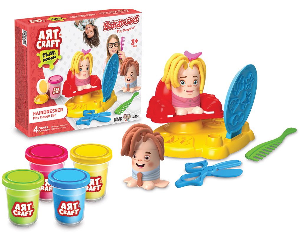 Ліплення з тіста dede Перукарня Art Craft 224 г (03458)