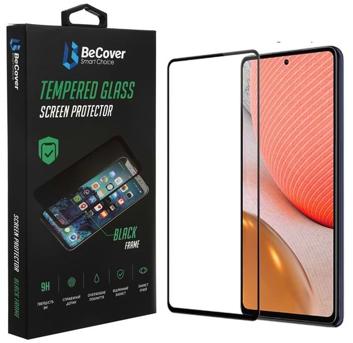 Захисне скло для смартфону BeCover for Samsung Galaxy M53 SM-M536 Black (707324)