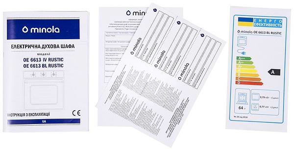 Фото - Духовой шкаф Minola OE 6613 BL RUSTIC