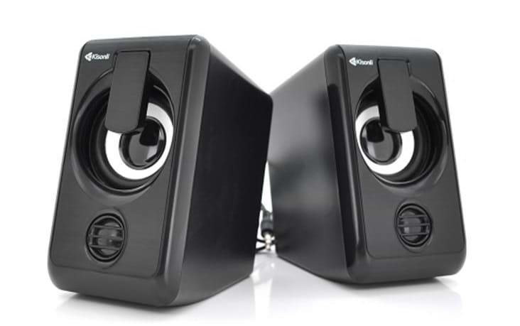 Комп'ютерна акустика звичайна 2.0 Kisonli L-1010/23425 Black