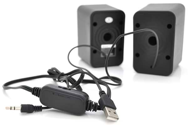 Фото - Комп'ютерна акустика звичайна 2.0 Kisonli S-444/23405 Black