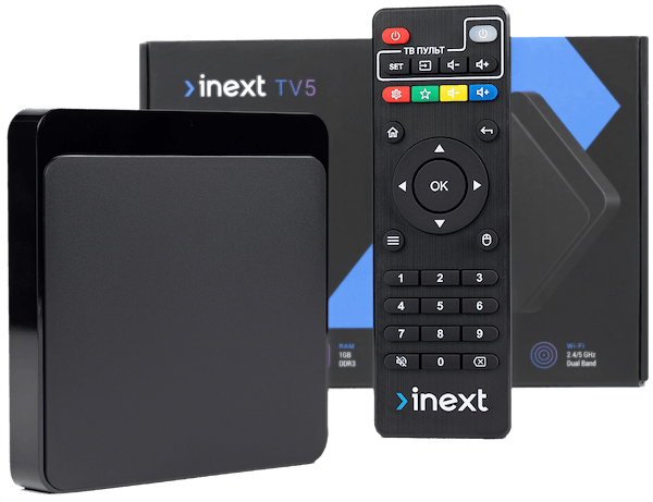 Фото - Стаціонарний медіаплеєр iNeXT TV 5 Фото - Стаціонарний медіаплеєр iNeXT TV 5