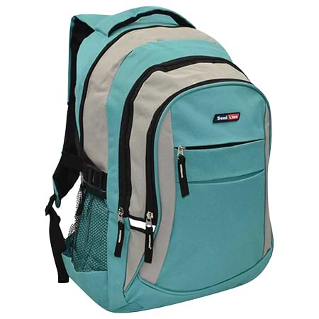 Рюкзак міський Semi Line 35 Turquoise/Grey (BSL117) - Фото 1