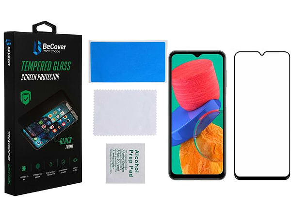 Фото - Защитное стекло для смартфона BeCover for Samsung Galaxy M33 SM-M336 Black (707356)