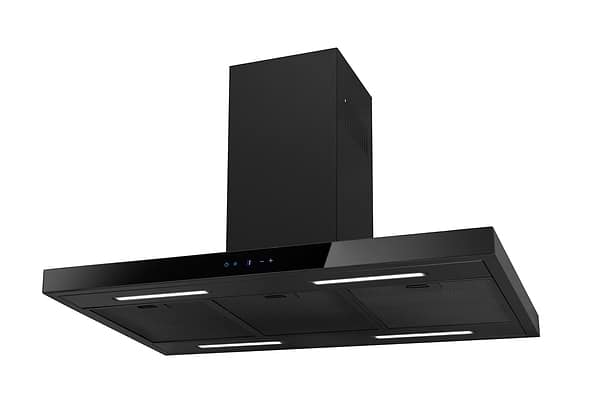 Фото - Витяжка декоративна NORTBERG Sento Island Black Matt 90