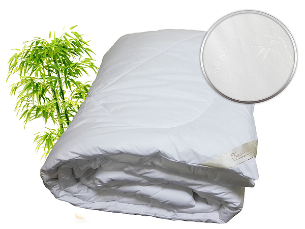 Фото - Ковдра всесезонна полуторна Zastelli Бамбук 140х205 біла (11876)