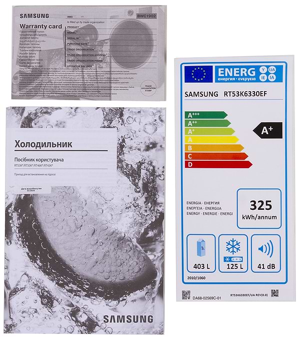 Фото - Холодильник Samsung RT53K6330EF/UA