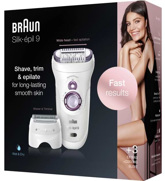 Фото - Епілятор Braun Silk_epil 9 SES 9/710