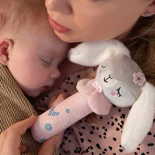 Фото - Брязкальце BabyOno Зайченя (1498)