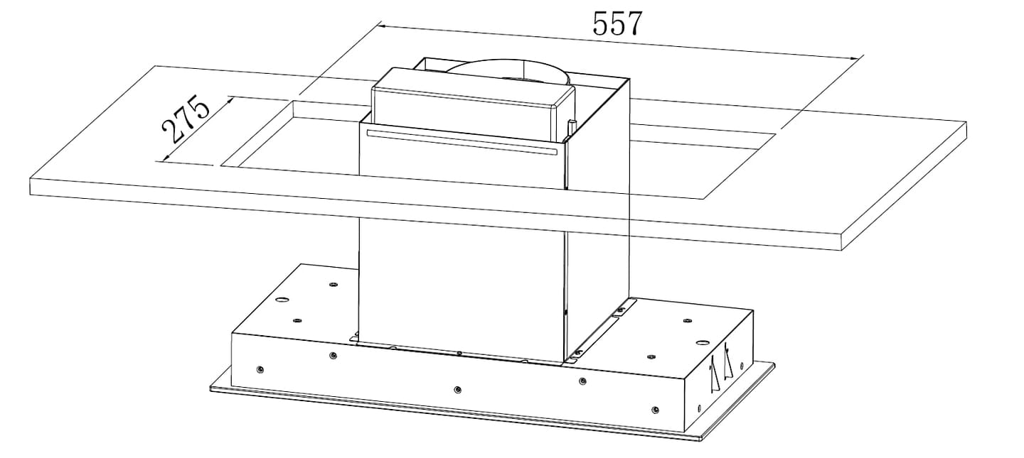 Комплект техніки Hansa Духова шафа + Варильна поверхня + Витяжка вбудована Hansa FCGS69326 + OMP6523BGPLH - Фото 1
