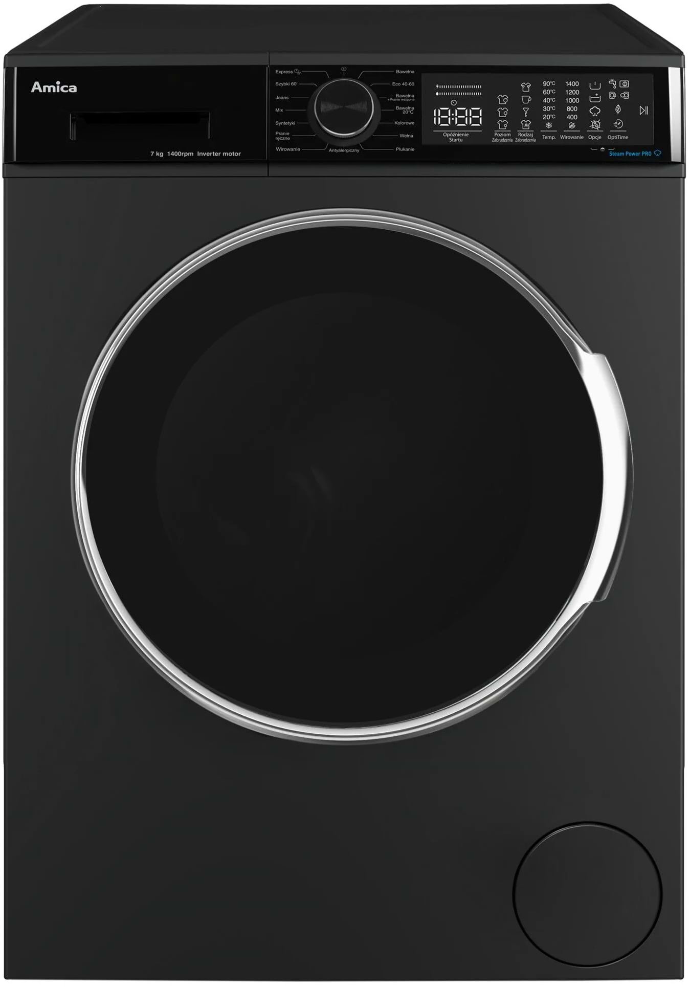 Купить Стиральная машина Amica WA3S714BLiSTG - Фото 1 Стиральная машина Amica WA3S714BLiSTG - Фото 1